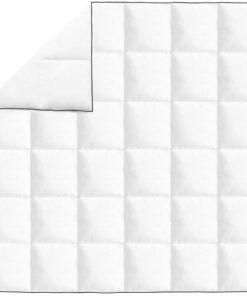 vidaXL Pilotă de iarnă din puf, 200 x 200 cm