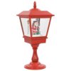 vidaXL Lampă cu moș Crăciun cu piedestal, LED, 64 cm