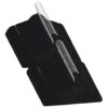 vidaXL Set de umerașe anti-alunecare, 50 buc., negru, catifea