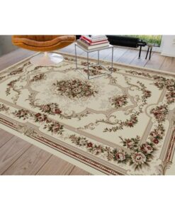Covor Clasic, Lotos 574, Crem / Bej, 200x300 cm, 1800 gr/mp