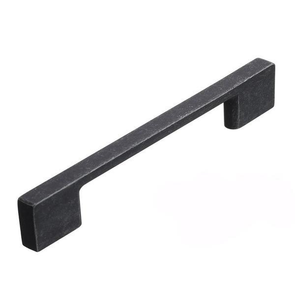 Maner pentru mobila Uzo, finisaj argint antichizat, L:160 mm