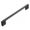 Maner pentru mobila Uzo, finisaj argint antichizat, L:192 mm