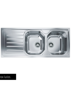 Chiuveta bucatarie 2 cuve si picurator INOX lucios Franke ONDA LINE