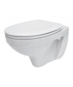 Vas Wc suspendat cu capac inclus alb Cersanit, Terra