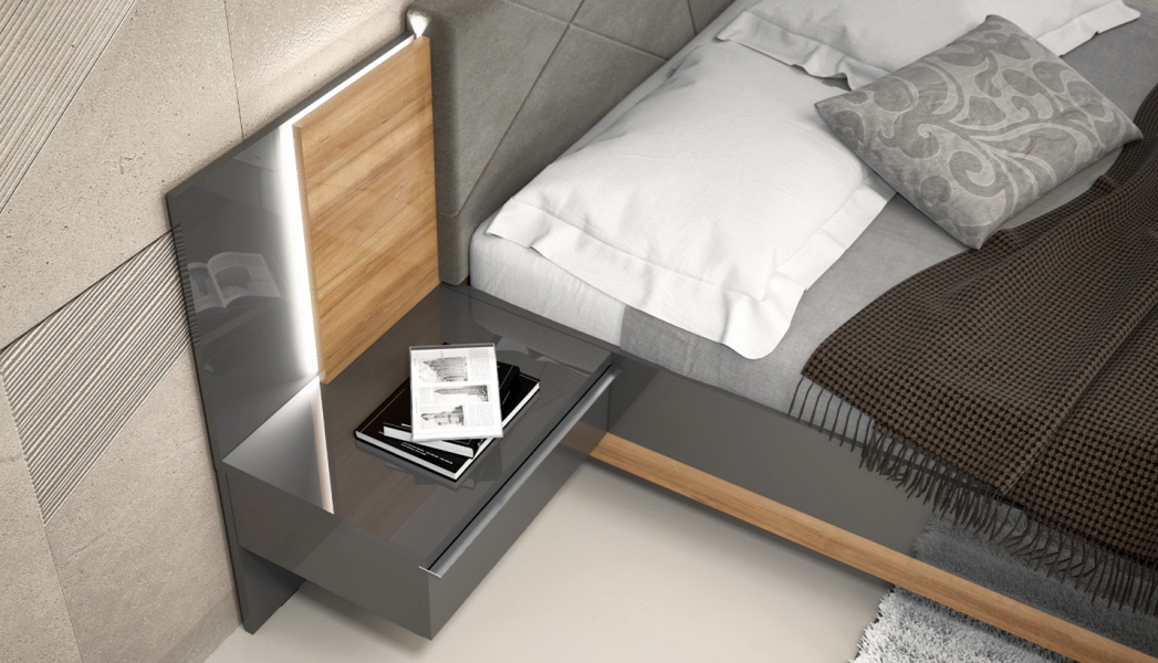 Noptiera cu un sertar ONYX - imagine 2