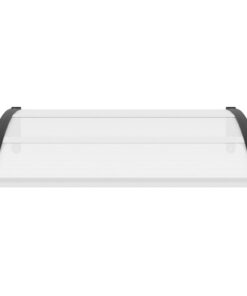 vidaXL Copertină de ușă, 120 x 100 cm, PC