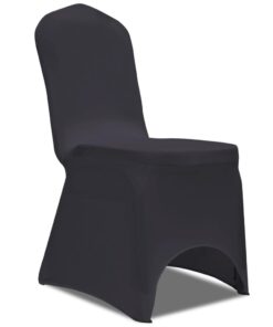 vidaXL Husă de scaun elastică, 4 buc., antracit