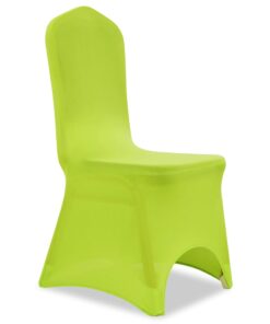 vidaXL Husă de scaun elastică, 4 buc., verde