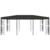 vidaXL Pavilion, antracit, 3 x 6 m