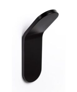 Agatatoare cuier Tik, finisaj negru mat, 40x125x47 mm