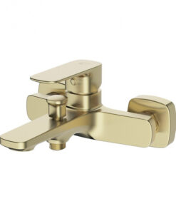 Baterie cada Cersanit Larga, auriu mat