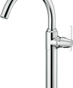 Baterie lavoar baie inalta crom Deante, Temisto