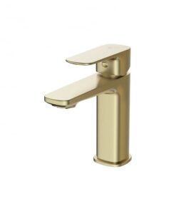 Baterie lavoar Cersanit Larga, auriu mat