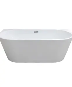 Cada baie freestanding, lipita de perete, 170 x 80 cm, Foglia Mara