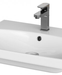 Lavoar baie suspendat alb 60 cm, dreptunghiular, Cersanit City