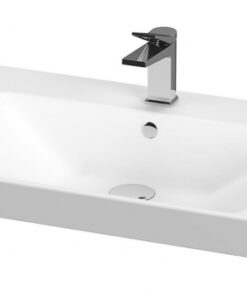 Lavoar suspendat alb 100 cm, dreptunghiular, Cersanit Mille