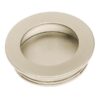 Maner ingropat rotund B224, finisaj nichel satin, D:40.5 mm