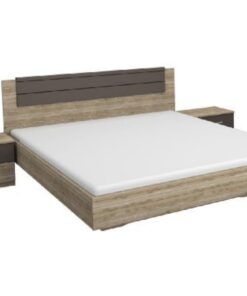 BARCELONA Cadru pat + 2 noptiere (160x200cm) sanremo + lava