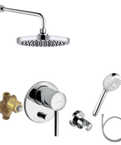 Sistem dus montaj incastrat Kludi Bozz, palarie 200mm, corp incastrat inclus-386300576