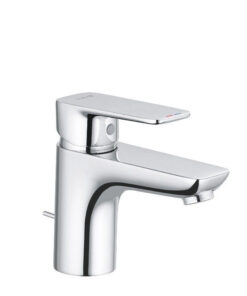 Baterie lavoar Kludi Pure & Style, 7.5 cm, monocomanda, ventil metalic, crom - 403820575
