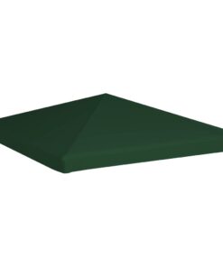 vidaXL Acoperiș de pavilion, 310 g/m², verde, 3 x 3 m
