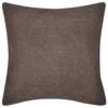 Huse de pernă cu aspect de pânză, 40 x 40 cm, maro, 4 buc.