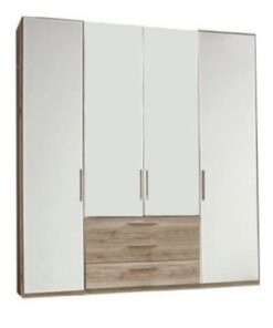 Dulap HELENE PLUS 201x223x60cm sanremo/ alb alpin