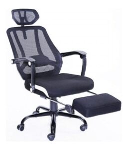 Scaun birou, negru, Sidro, 60x58x121 cm