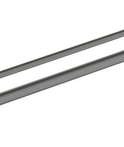 Suport prosop baie dublu culoare titan Deante Silia