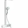 Sistem dus cu baterie termostata Hansgrohe Raindance Select E 300