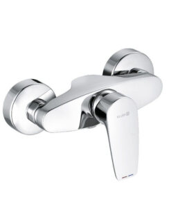 Baterie dus Kludi Pure & Solid monocomanda, fara set dus, crom - 348410575