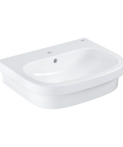 Lavoar Grohe Euro Ceramic, montare pe blat, preaplin, 600 x 480, alb - 39337000