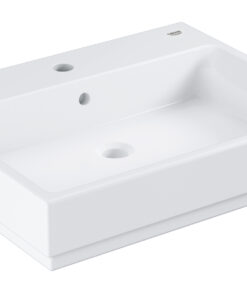 Lavoar Grohe Cube Ceramic 60, montaj pe blat Pure Guard, alphine white - 3947700H