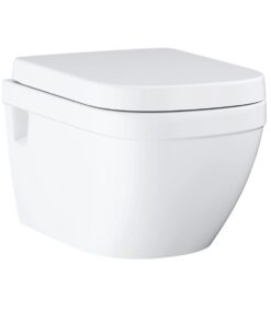 Vas WC Grohe Euro Ceramic, suspendat, capac soft close, rimless, alb - 39703000