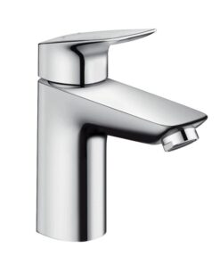 Baterie lavoar Hansgrohe Logis 100, push-open, crom - 71107000