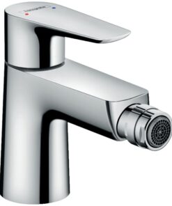 Baterie bideu Hansgrohe Talis E cu ventil push-open, crom - 71721000