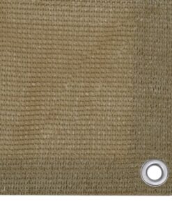 vidaXL Paravan pentru balcon, gri taupe, 120x400 cm, HDPE
