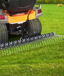 vidaXL Scarificator pentru mașină de tuns iarbă ride-on, 120 cm