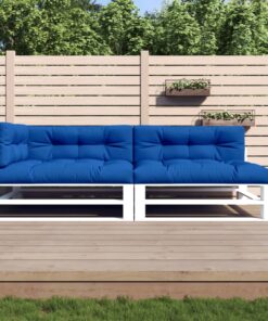 vidaXL Perne de paleți, 5 buc., albastru regal, material textil