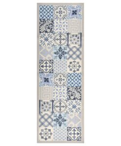 vidaXL Covoraș de bucătărie lavabil, 60x300 cm, model mozaic