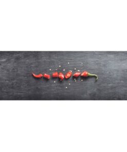 vidaXL Covoraș de bucătărie lavabil, 60x180 cm, model ardei