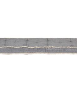 vidaXL Pernă pentru canapea din paleți, antracit, 120 x 40 x 7 cm
