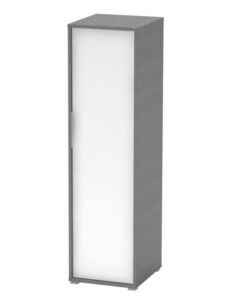 Dulap mdf grafit alb Rioma