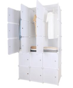 Dulap modular plastic alb Zalvo