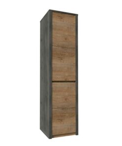 Dulap pal stejar lefkas inchis gri Montana