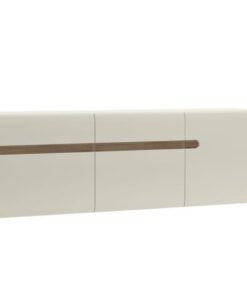 Dulap suspendabil pal alb lucios stejar sonoma Lynatet