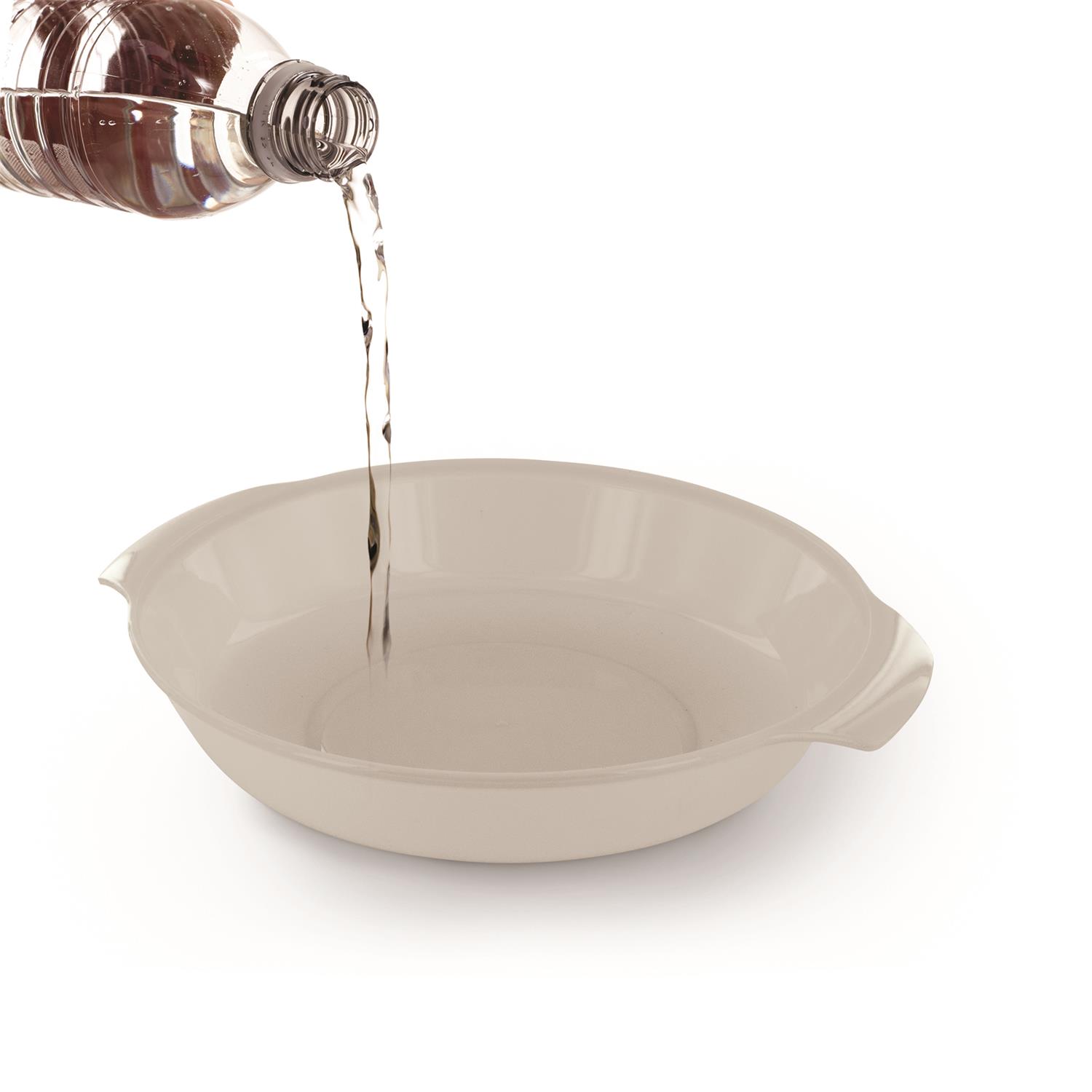 Recipient cuptor microunde, pentru gatit cu aburi, 25.2x14.5x21.5 cm, grena, Happymax - imagine 4