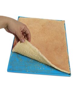 Placa silicon dreptunghiulara simpla 36.4 x 26.7 x2.5 cm, albastru, Happymax