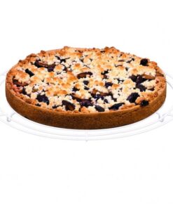 Alternative view of Suport racire vase fierbinti sau prajituri, otel alb, Ø 32 cm, Happymax