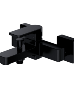 Baterie pentru cada Omnires Baretti Negru Mat